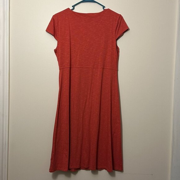 Toad & Co Rosemarie Dress, Medium, Red, good condition - Picture 3 of 6